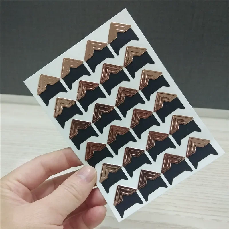 DIY Photo Album Frame Decoration, Scrapbooking Protect Stickers, 5 Sheet Sticker Paper: VIOLET/紫罗兰