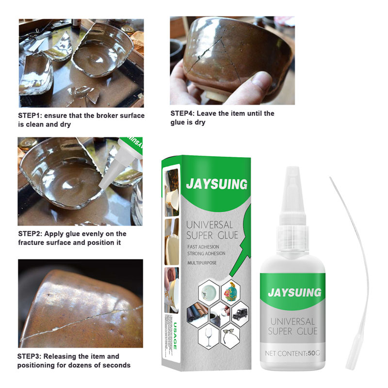 Superpegamento Universal instantáneo, pegamento plástico fuerte para resina, cerámica, Metal, multiusos, resistente al agua, reparación rápida