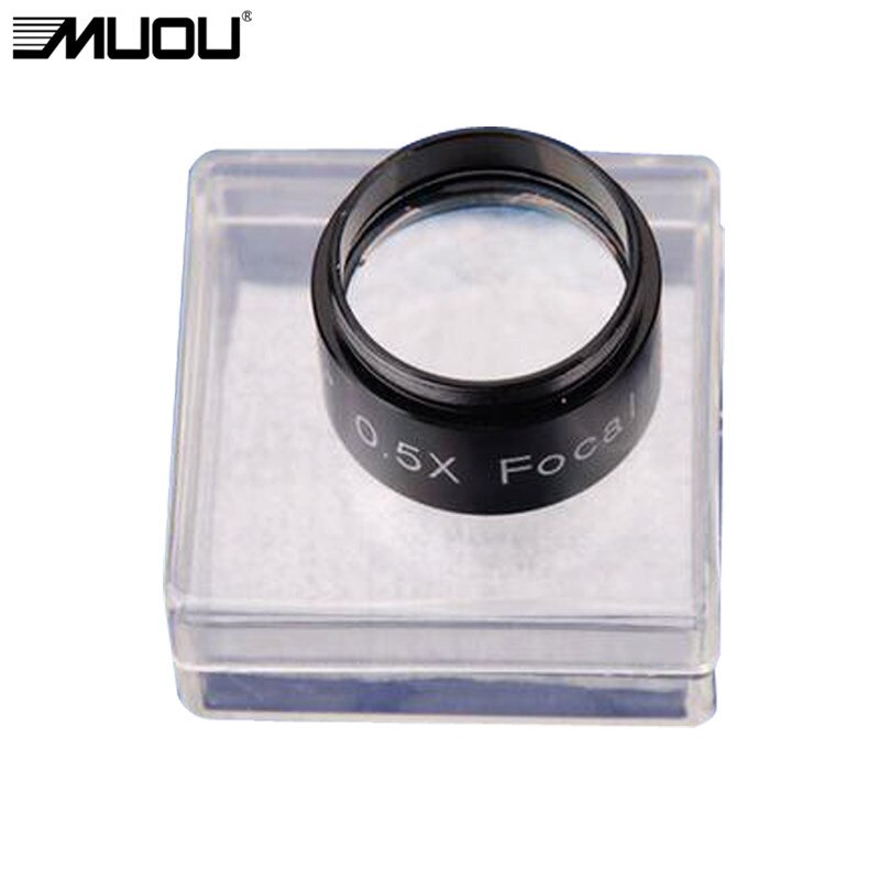 MUOU, telescopio de 1,25 "0.5x Reductor Focal, ocular multicapa para fotografía y observación