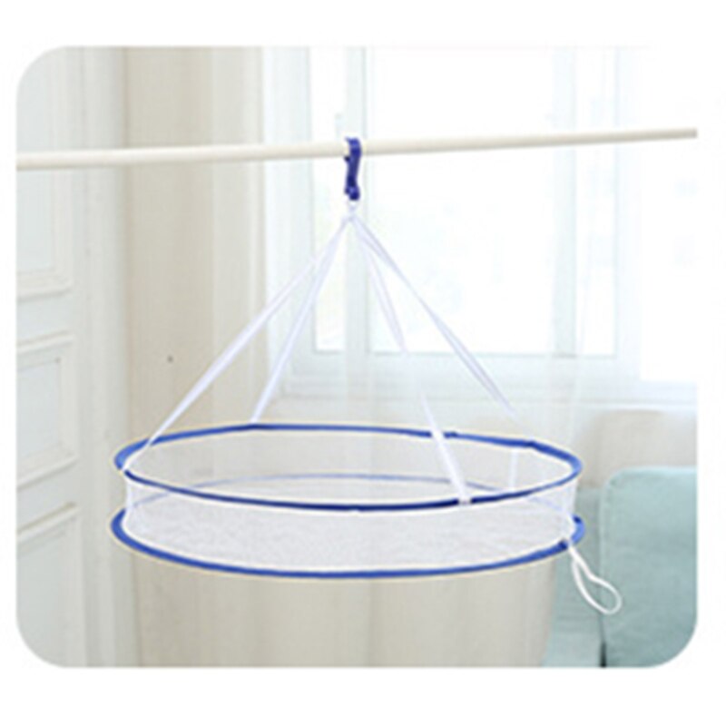 Filet de séchage pour panier à vêtements, filet plat, poche, pour séchage de chaussettes, pull, support spécial de séchage, rangement et Organization du linge: Single layer