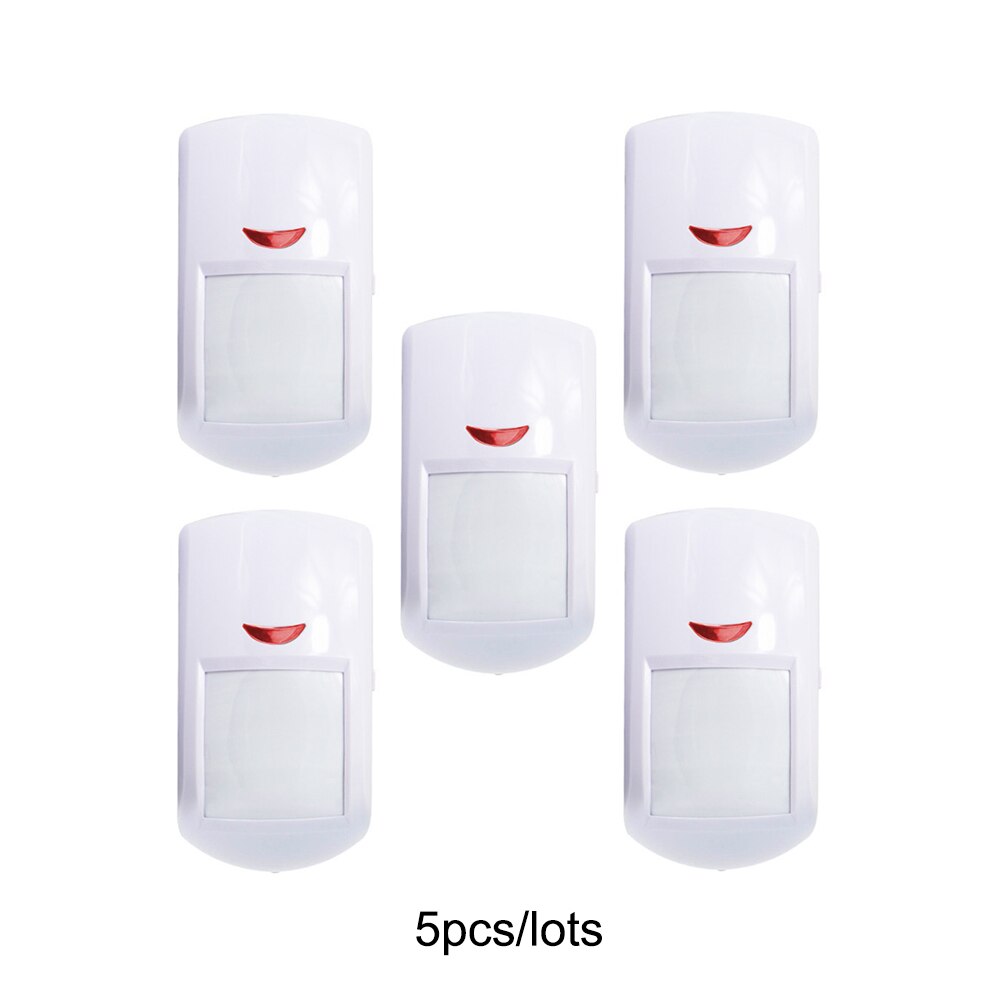 Auto Pet-proof PIR Sensor Infrared Wireless Motion Detector 433Mhz RF Sensor For Smart Home Security Alarm System: 5pcs