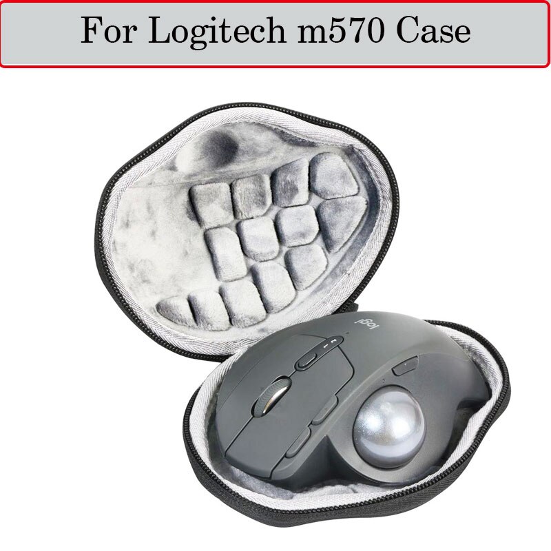 Neueste Harte fallen für Logitech m570 Erweiterte kabellos Trackball Maus Beutel Kasten fallen EVA Reise Schutz Lagerung Tasche