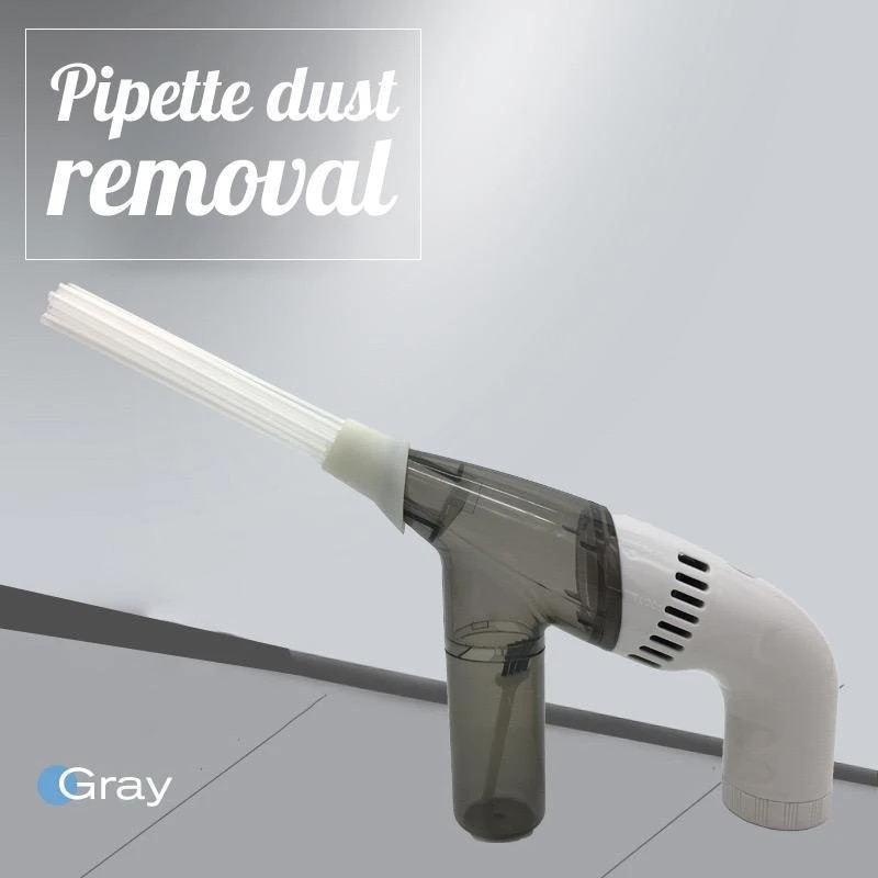 Handheld mini pipette vacuum cleaner