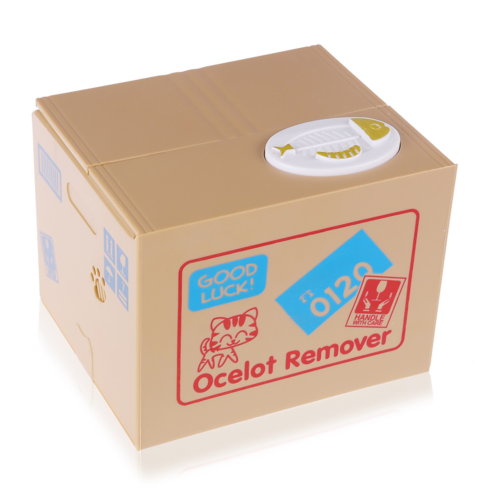 Panda Katze Dieb Geld Boxen Spielzeug Piggy Banken Kinder Geld Boxen Automatische Stola Münze Sparschwein Geld Sparen Box spardose Spielzeug: Yellow Cat