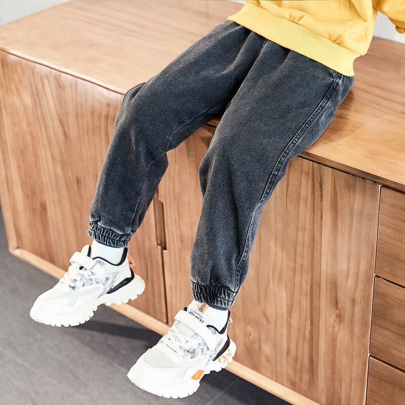 Pantalon Velours Garçon – Hiver Chaud – Taille 4 à 12 Ans – Coton Doux – Élastique à La Taille – Poches Avant/arrière - 8