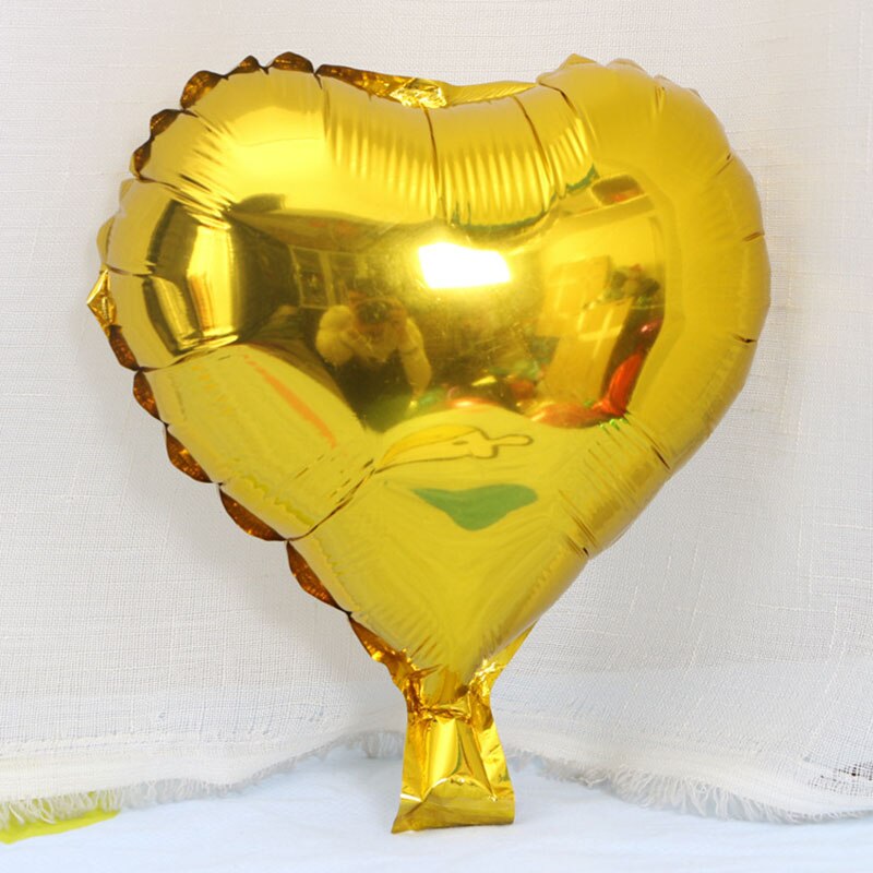 10 inch heart-shaped helium balloon wedding balloons ceremony decoration balloons love birthday balloons