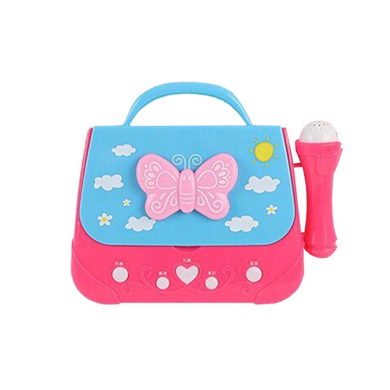 Battery Operated Portable Singing Machine With Adorable Sing-Along Boom Box Toys For Girls As Musical 20