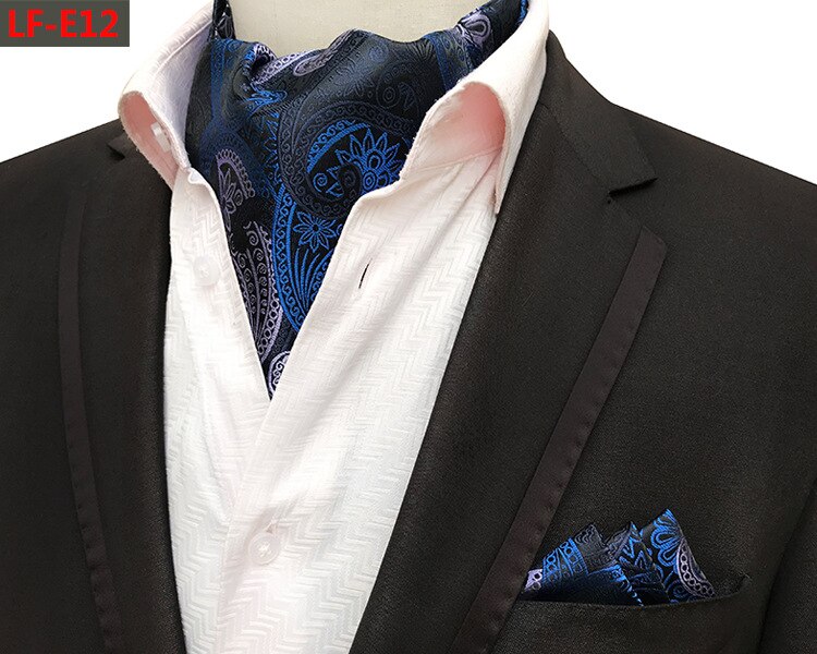 Ricnais-Conjunto de pañuelos de Cachemira Vintage para hombre, traje de caballero cuadrado con bolsillo, pañuelo Formal de boda