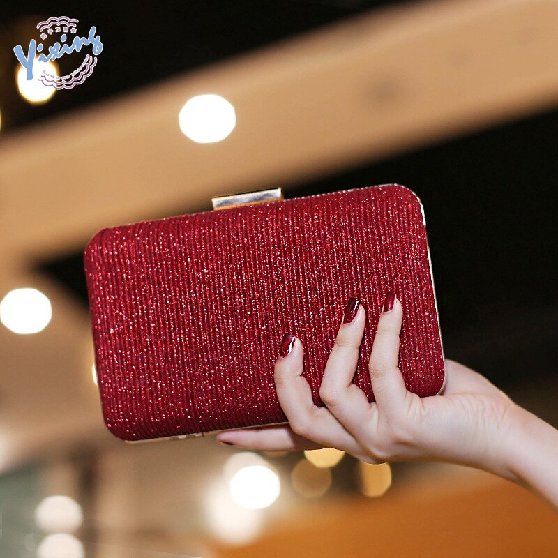 Folded Clutch Bag - Women's Evening Party Bag - PU Leather - Zipper Closure - Soft Tote