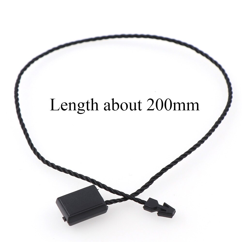 100 st/set 200mm polyester fyrkantig plast hängande korn primärfärg hampa etikett rep kort hängande tablett plaggpåse etiketter kort