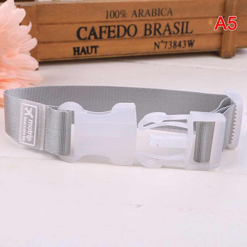 Adjustable Luggage Straps Nylon Hanging Buckle Straps Luggage Accessories Straps Suitcase Bag Straps Belt Lock Hooks Travel
