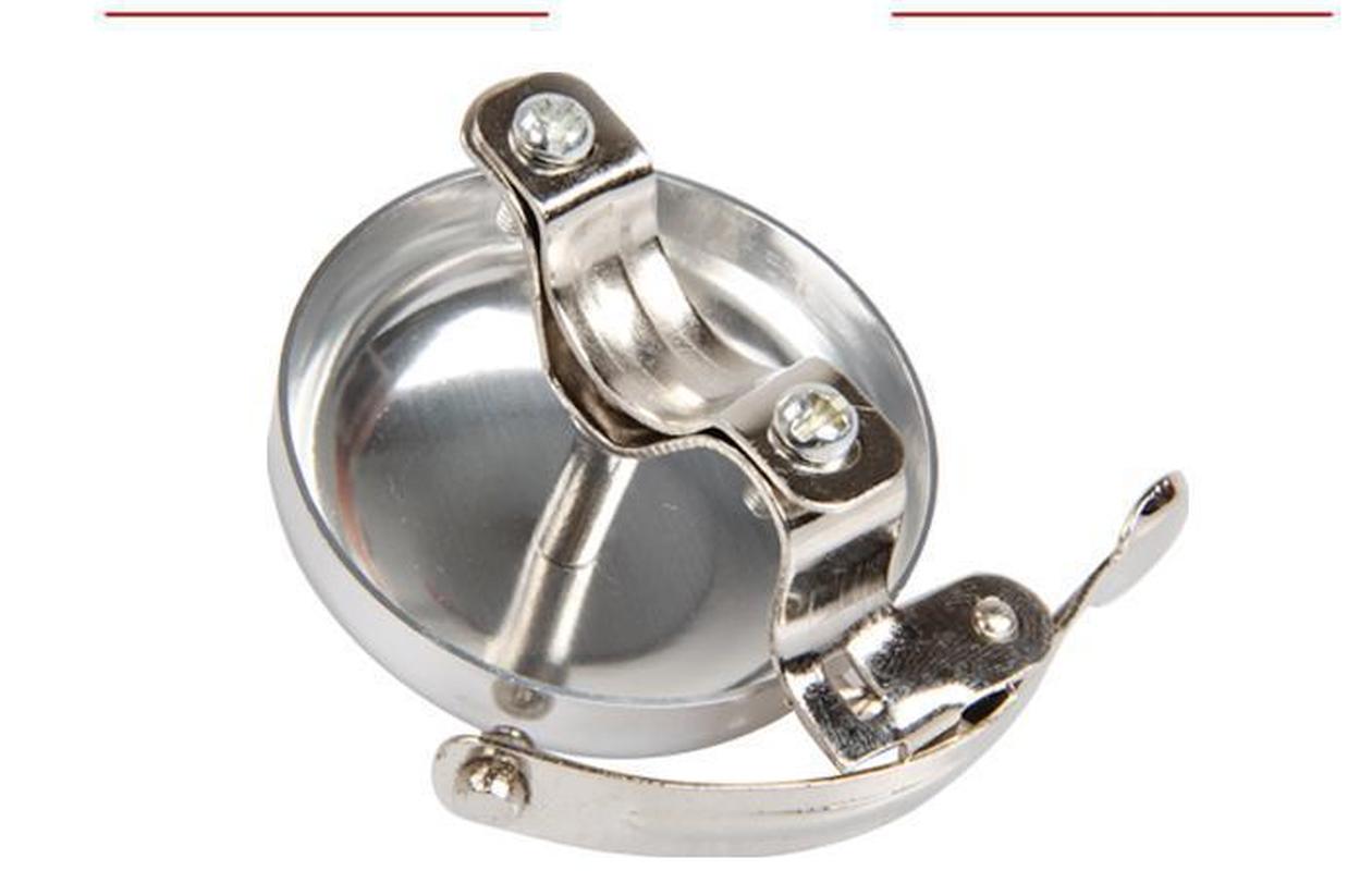 Bicycle Metal Bell Ring Loud Sound One Touch Classic Handlebar Cycling Bicycle Bell Ring Horn Alarm Accessory Cycle Push Bike