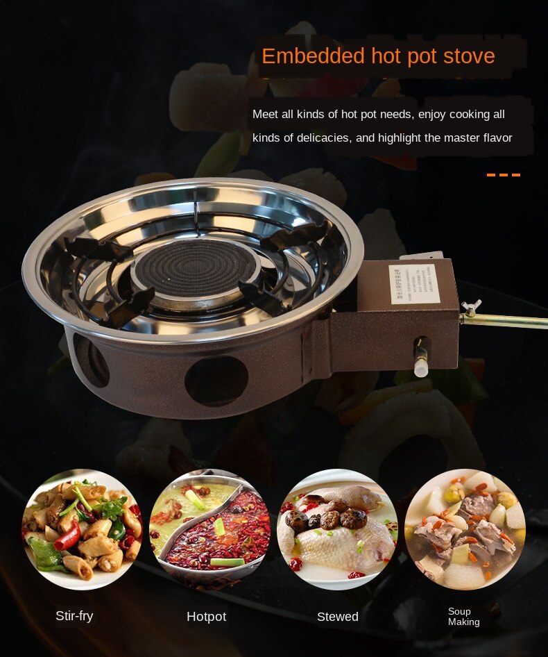 Korean pot furnace infrared telescopic commercial Grandado