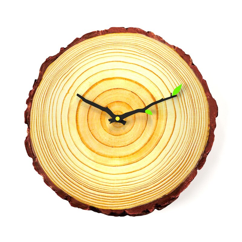 12 zoll Vintage Holz Wanduhr Moderne Vintage Rustikalen Retro Uhr Home Büro Cafe Art Große Wand Uhr 30 cm: NO 12
