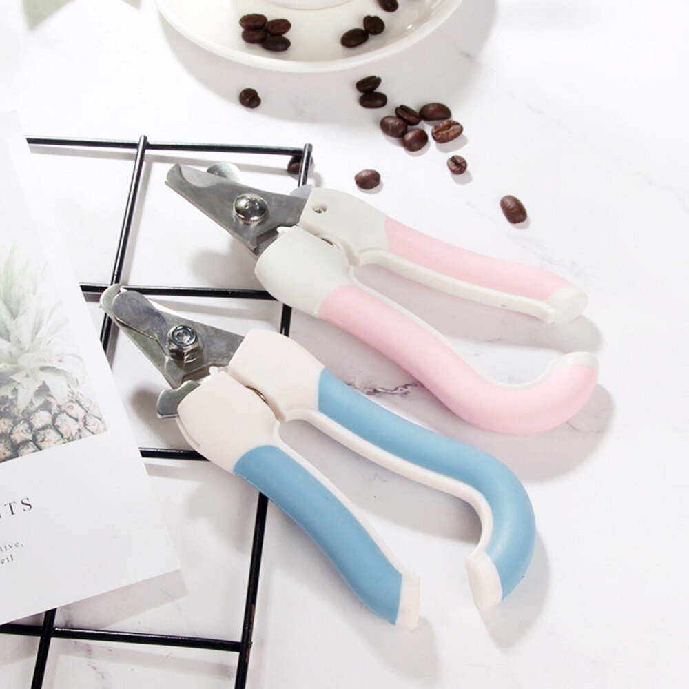 Pet Cat Dog Nail Clipper Cutter With Sickle Stainless Steel Grooming Scissors Clippers for Pet Claws Dog Supplies