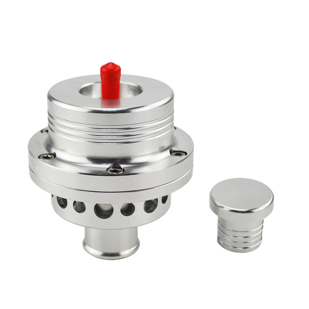 WLR RACING - HQ 1&quot;(25MM) Dual Piston Blow off valve DV Turbo 1.8T For VW Golf MK4 Jetta A4 B5 Black,Silver BOV WLR5741: Silver