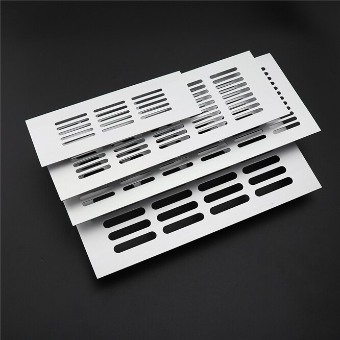 10 stk ventiler perforert ark luftventil ventilator gitter deksel ventilasjon for skap sko klimaanlegg hjemmeinnredningsdeksel