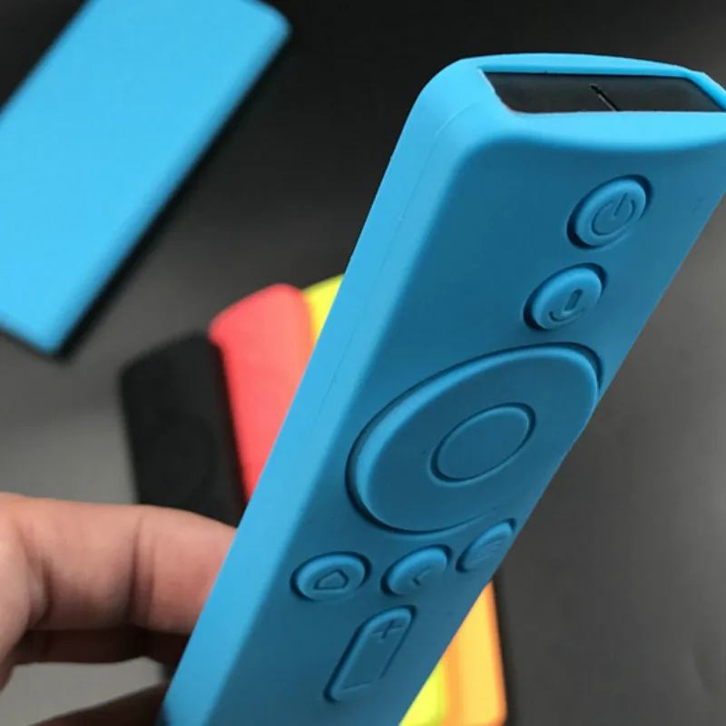 Jednokolorowe etui na pilota do Xiaomi 4A TV 4C MiBox Silikonowe, pyłoszczelne etui ochronne na pilota Mi 4 Voice Remote