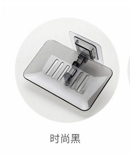 Porte-savon en aluminium multi-usages, sans poinçon, étagère de drainage, conteneur mural pour savon, accessoires de salle de bains et de cuisine: Style2