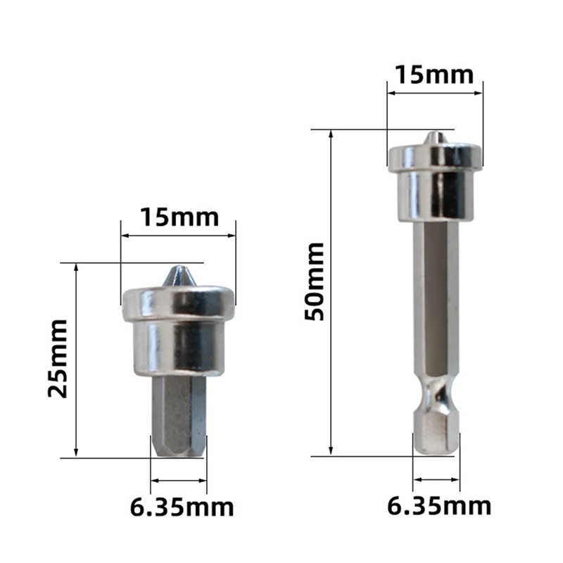 Drilling Bits Plasterboard Screws Locating Batch Head Locating Batch Head Screwdriver Bits PH2 Drywall Dimpler Bits Tools