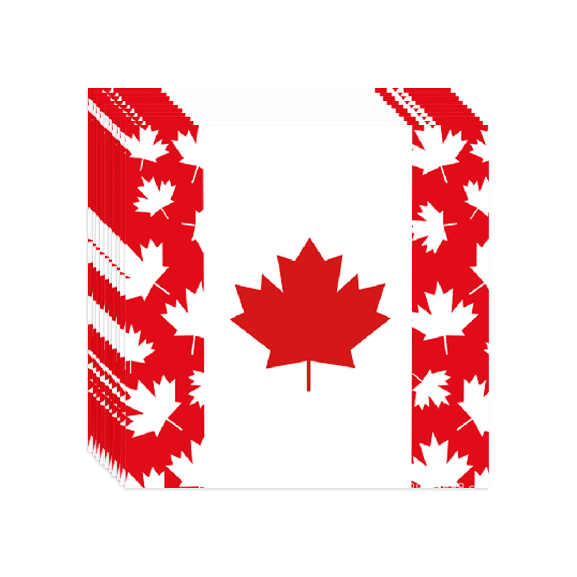 Canadese vlag Canada Servies Verjaardagsfeestje Benodigdheden Borden Kopjes Servetten Kopjes Servies Decoraties: Mintgroen