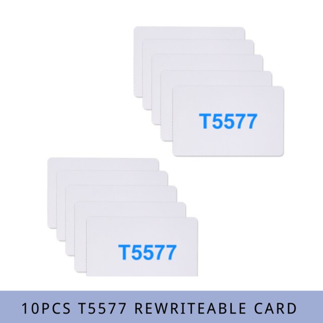 USB Access Control Card Reader RFID Smart Chip Card Writer 125Khz T5577 EM4305 Duplicator Copier Supports Windows: USB-suit4