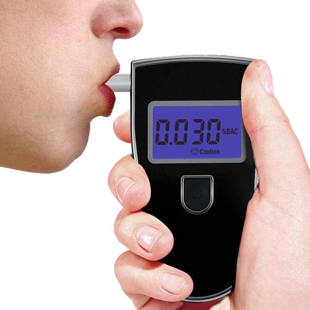 AT-818 Portable Handheld Digital Display Alcohol Breathalyzer Tester Detector