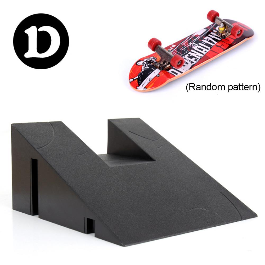 Mini Finger Toy-Juego de rampa para Parque de Skate, juego de rampa con 1 dedo, piezas de rampa para monopatín de dedo, accesorios de entrenamiento