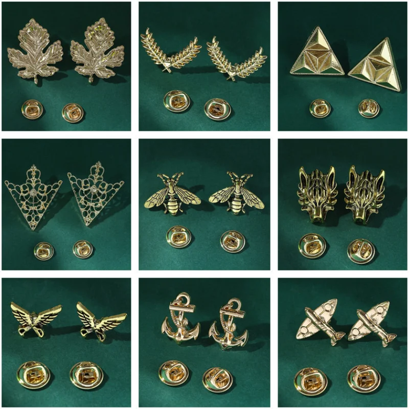 Koreaanse Ster Anker Beooch Bee Insecten Revers Pin Mannen Pak Kraag Pinnen Mode-sieraden Badge Accessoires