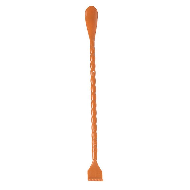 Rascador trasero multifunción 2 en 1, calzador con forma de Cucurbit, antideslizante, mango largo, bocina de zapato, Manual, zapato masajeador, elevador, herramientas