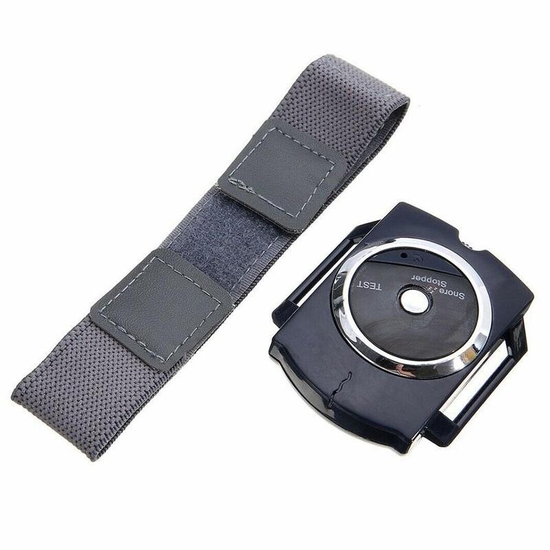 mini elektroniczny powstrzymywacz chrapania przeciw chrapaniu bransoletka na rękę zegarek urządzenie pomoc w zasypianiu zegarek poprawia jakość snu