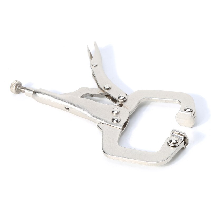 6"/9"/11" C Clamp Vise Grip Welding Locking Quick Pliers Round Wood Locator Clips