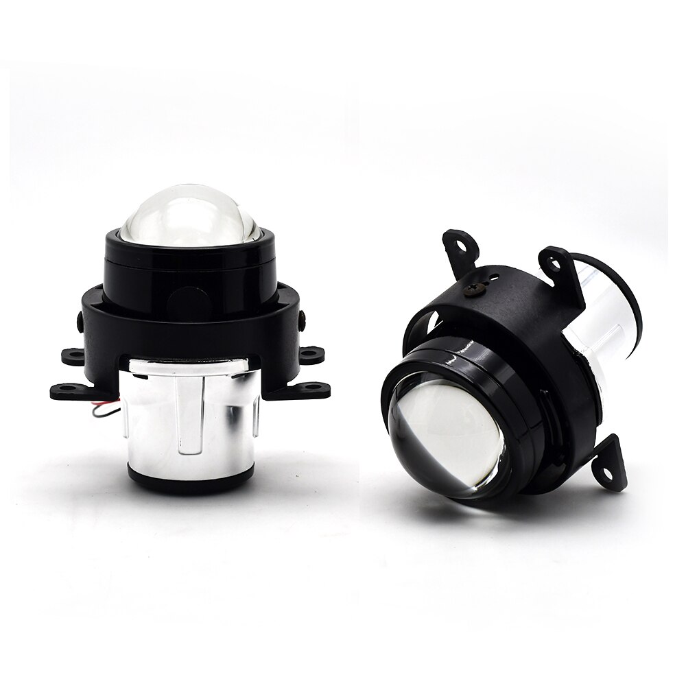 2.5 Bi-Xenon Fog Light Projector Lens 35W Xenon Kit Voor H11 Auto Stylig Voor Ford Nissan Honda dacia Mistlicht Diy: fog lens only