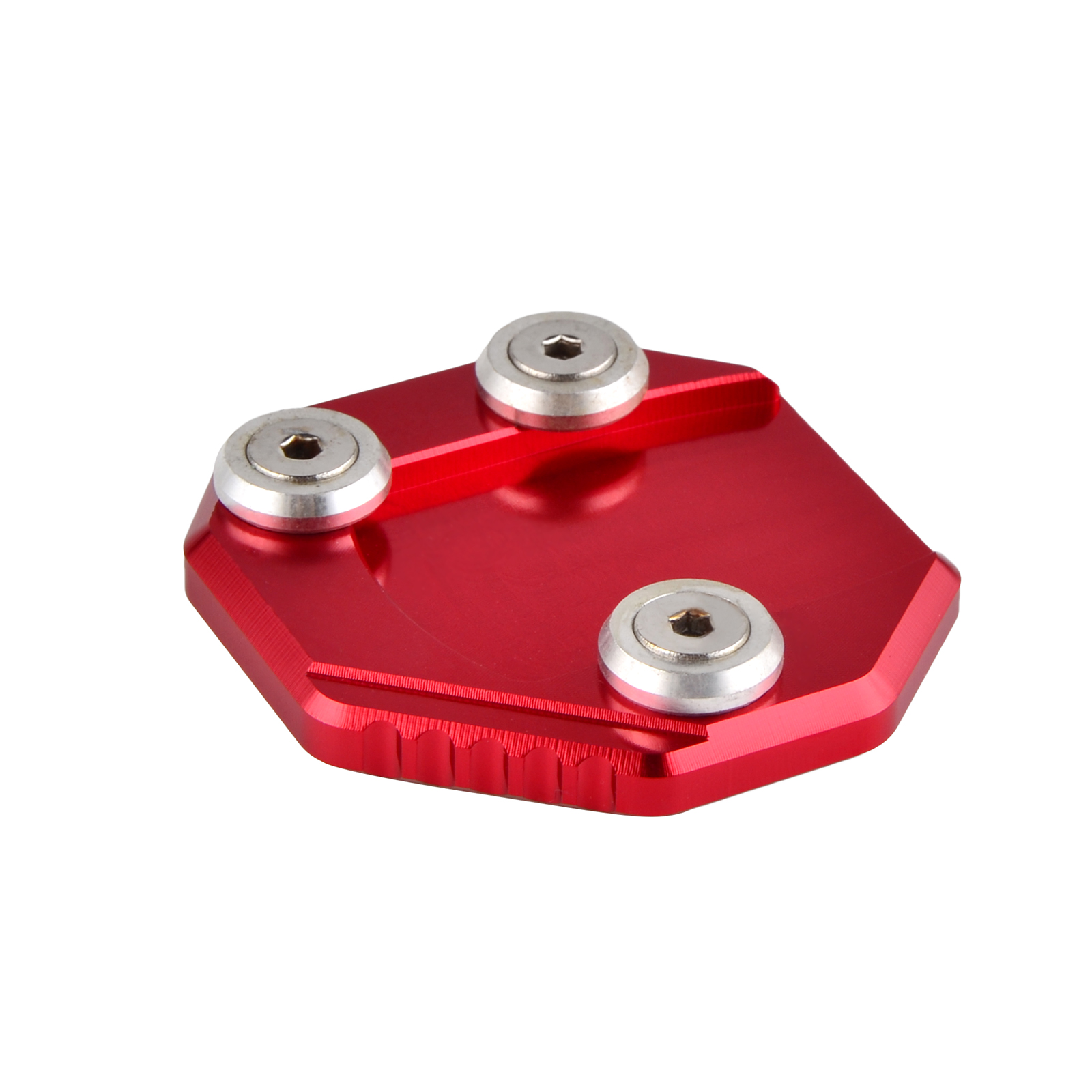 CNC Side Kickstand Pedaal Kick Stand Vergroter Pad Uitbreiding Plaat Voor Suzuki GSR750 GSX-S1000 GSX-S1000F
