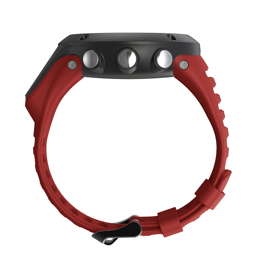 Silikon ersättning sport klockarmband för suunto ambit 3 /  ambit 2 /  ambit 1 smart watch armband armband rem 24mm klockarmband