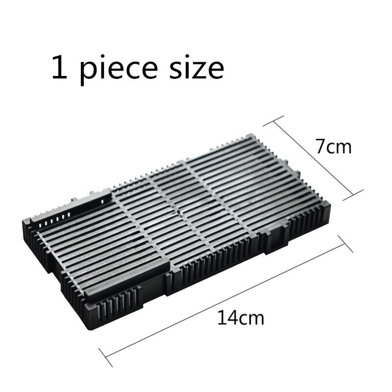 aquarium fish tank under gravel filter bottom sand filter 12/16/20/24/28/32 pcs plates+ extensible pipe