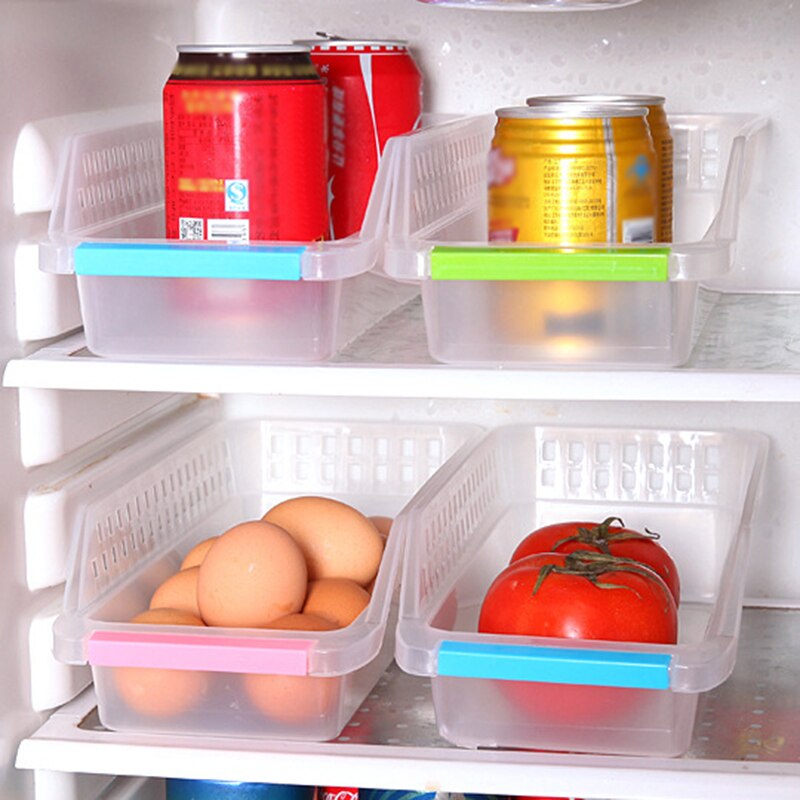 Kitchen Fridge Organizer Space Saver Organizer Slide Under Shelf Rack Storage Holder Container Storage Container For Kitchen