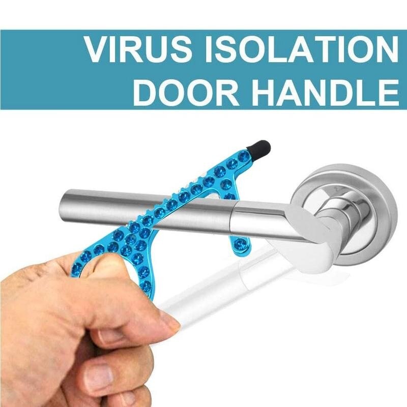 1pcs Anti Contact Door Opener Touchless Key Opener Doors Without Touching Home EDC Door Opener Portable Anti Contact Door Opener