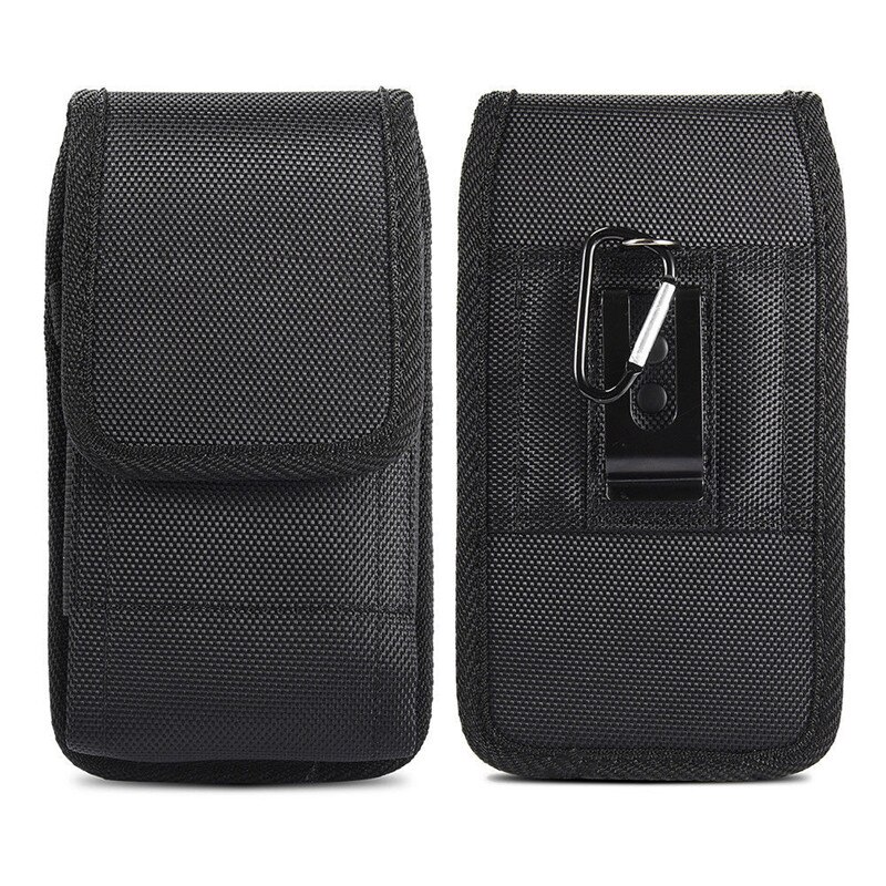 Telefoonhoesje oxford stoffen tas telefoonhoesje voor oneplus 8 hoesje leren hoes flip heuptasje riem telefoonhoesje voor oneplus 8 pro