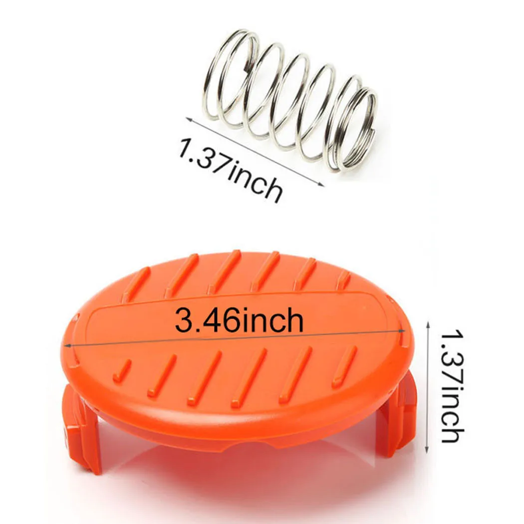 Für BLACK + DECKER STC1815 GL4525 ST5528 ST5530 STC1820 Spulenabdeckung für Rasentrimmer 385022 -03 2 Stück/Set