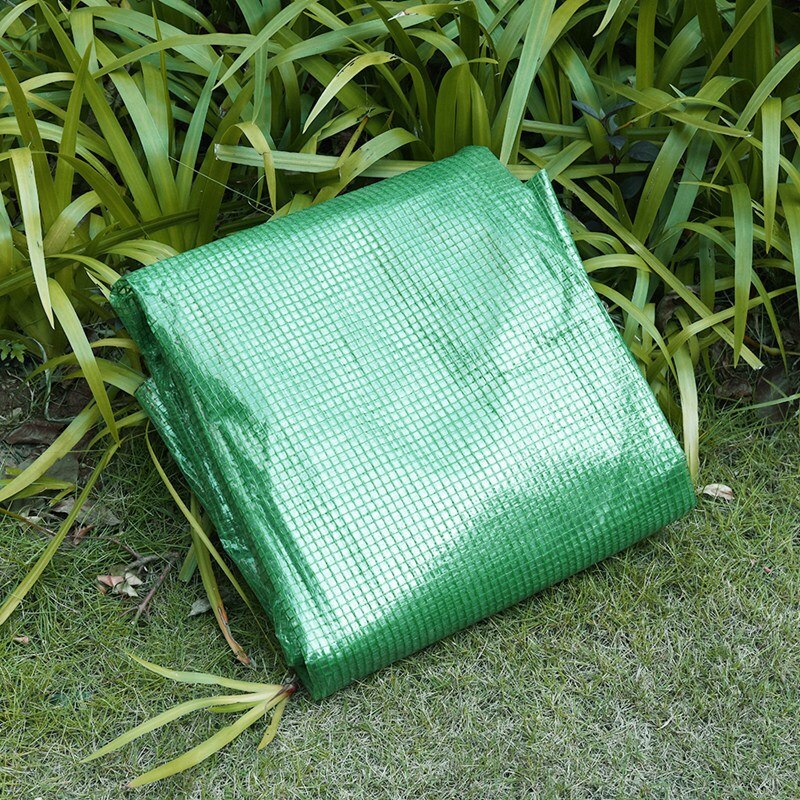 Bärbar plast trädgård växthusöverdrag ingår inte hylla för 2 lager mini promenad i växthus utomhus