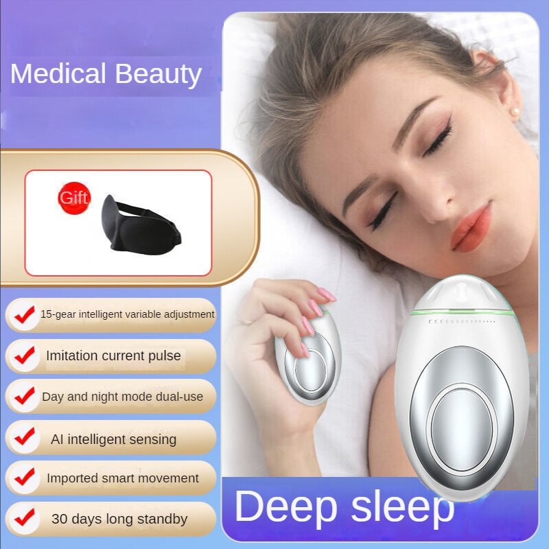 USB Charging Microcurrent Sleep Holding Sleep Aid Instrument Pressure Relief Sleep Device Hypnosis Instrument Massager and Relax: Medical beauty B