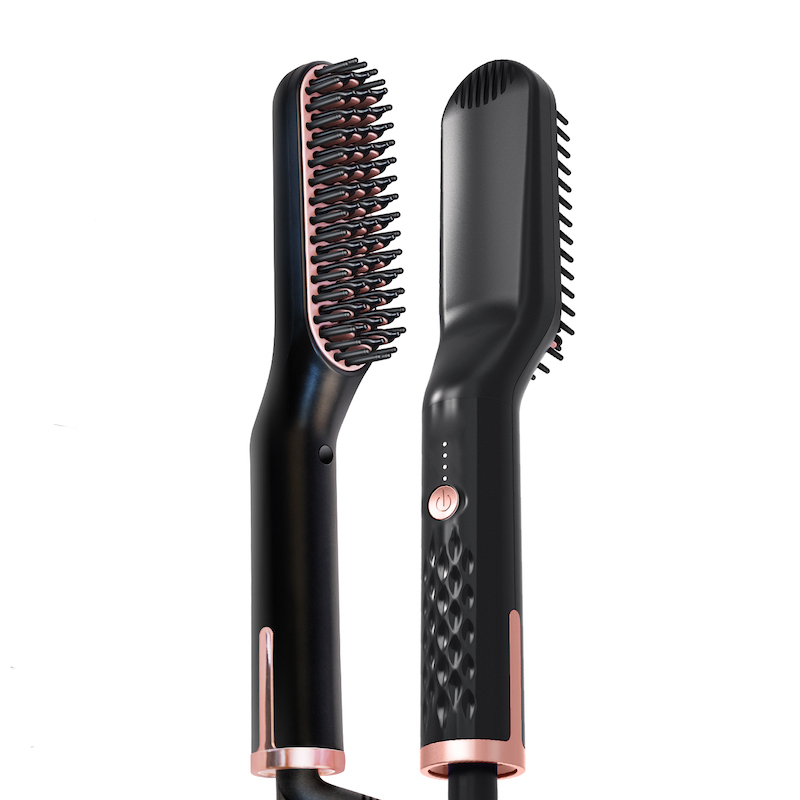 hair straightener Fast heating ceramic electric hair straightener multi-functional hair straightening tool: black / AU