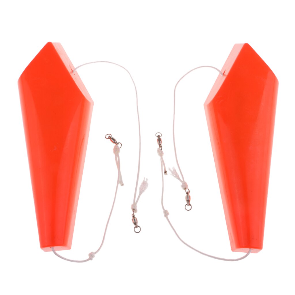 1 Pair Left and Right Boat Kayak Trolling Lure Fishing Splashing Float Board