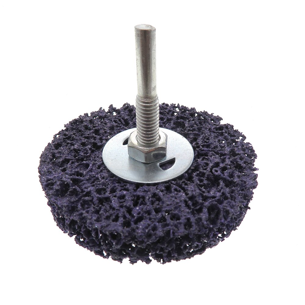 3pcs Strip Discs Abrasive wheel Paint Rust Removal Clean Grinding Wheel Paint Rust Removal Clean For Angle Grinder: 3inch purple