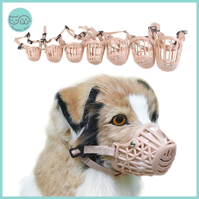 Haustier Hund Maulkorb Maske Korb Mund Maulkorb Stopp Bellen Anti Biss Rinde Einstellbar Atmungs Für Kleine Große Hunde Haustier Produkte