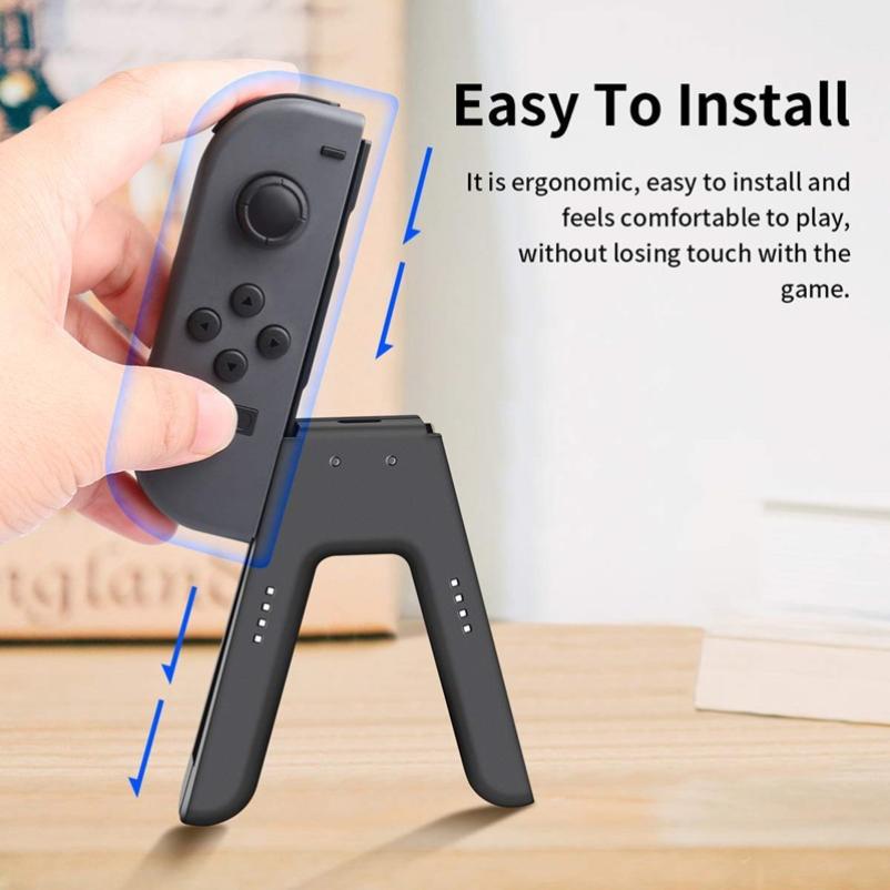 Handvat Opladen Grip Voor Nintendo Switch Vreugde-Con Controller Charger Gamepad Charge Stand Houder Voor Nintendo Switch Vreugde-con Grip