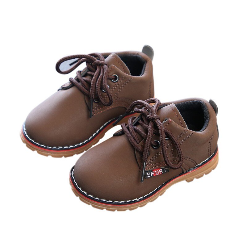 Baby Leuke Winter Baby Jongens Meisjes Kind Leger Stijl Martin Boot Warme Schoenen Mode