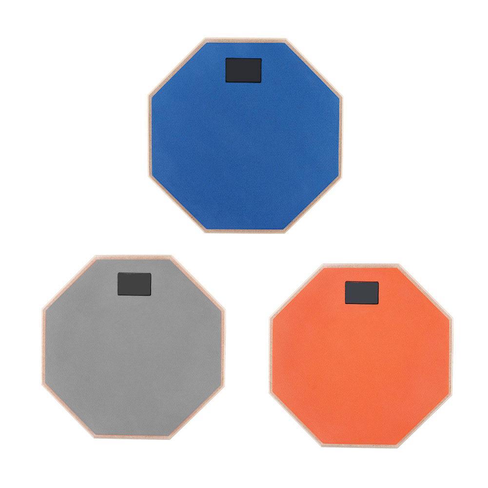 impostato di pratica per batteria muta impostato di batteria per allenamento in gomma per batteria muta in legno con supporto per esercizio di batteria jazz