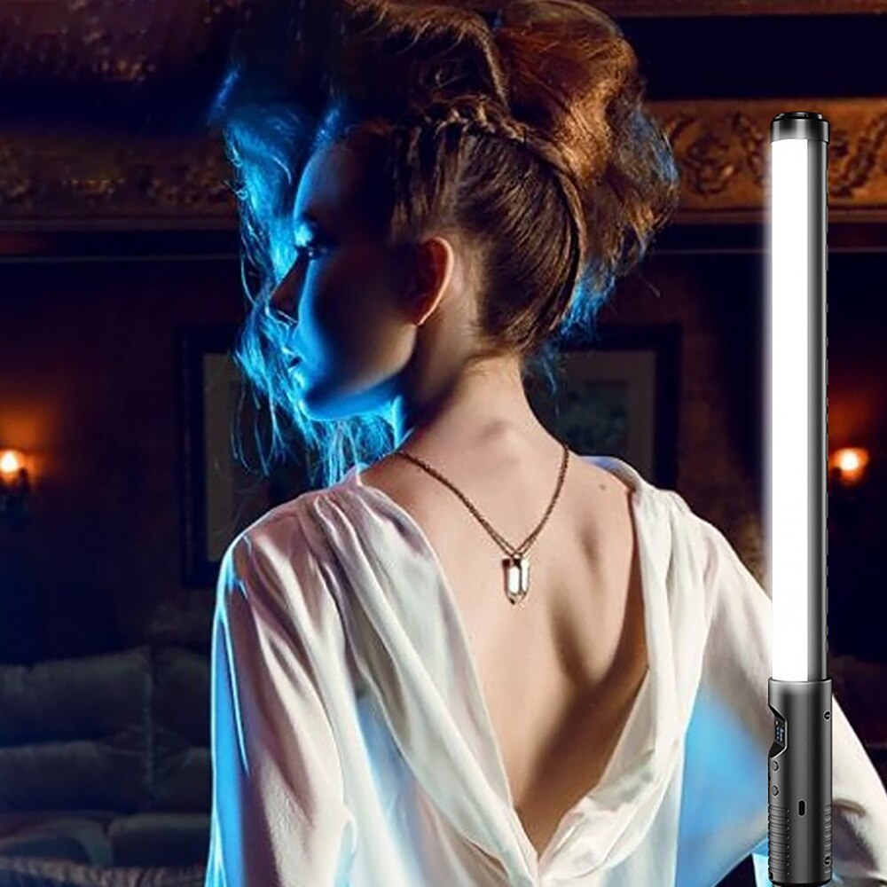 Handheld Fill Light RGB LED Fill Light Ice Light Photography Light Portrait Outside Shooting Video Built-In Battery Photography